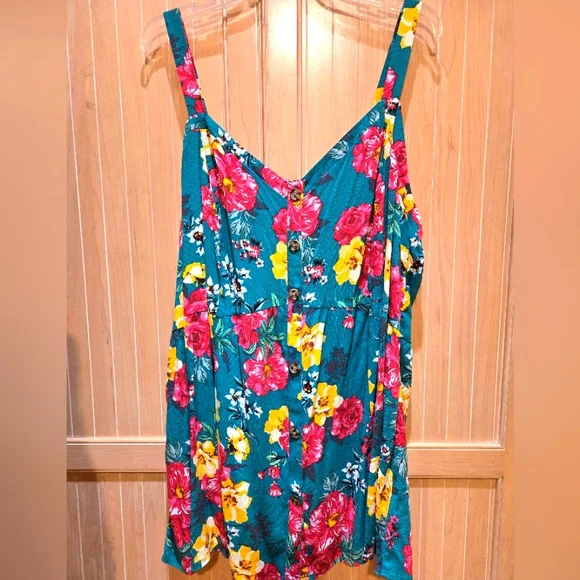 Torrid Fit &Flare Tunic Top 4X EUC - Picture 1 of 11